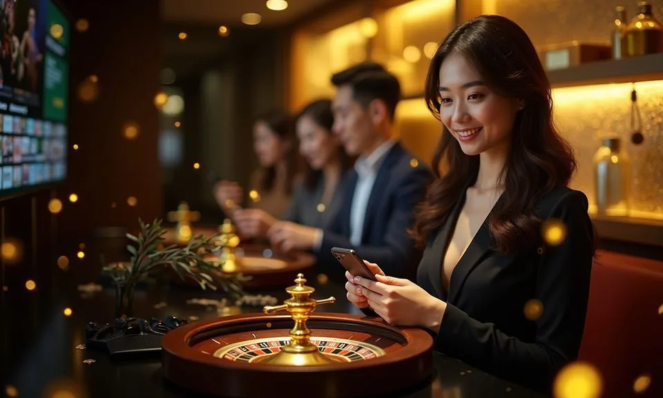 Mobile casino lobby